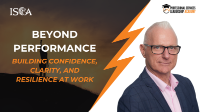 Beyond Performance: Building Confidence, Clarity and Resilience at Work